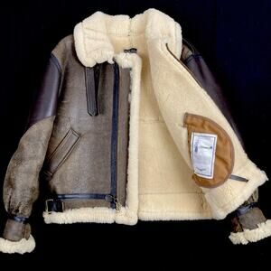 Vintage Avirex Type B-3 WWII Style Pilot Flight Bomber Jacket EUC 40 USA